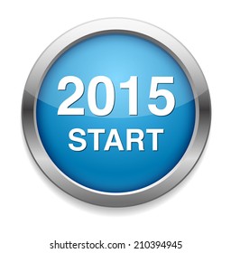 new year 2015 icon