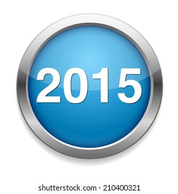 new year 2015 icon