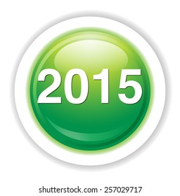 new year 2015 icon