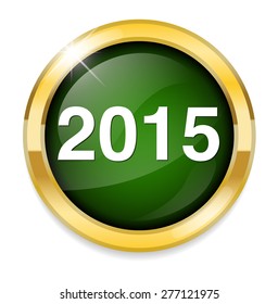 new year 2015 icon