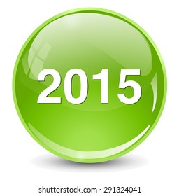 new year 2015 icon