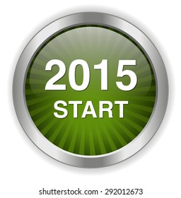 new year 2015 icon