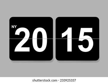 new year 2015  Vector/illustration 