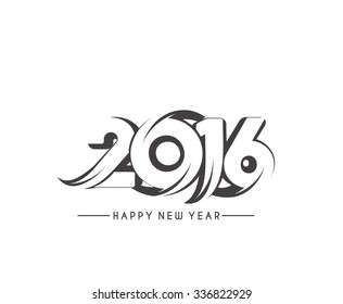 New year 2016 Calendar Design