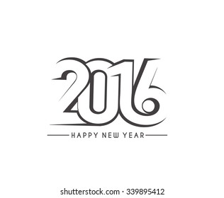 New year 2016 Calendar Design