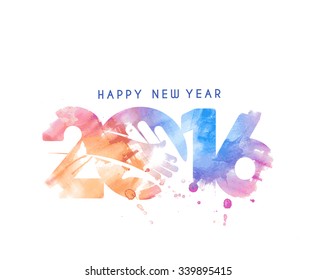 New year 2016 Calendar Design