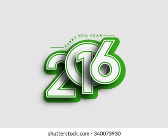 New year 2016 Calendar Design