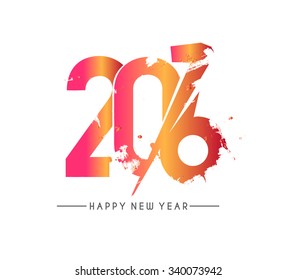New year 2016 Calendar Design