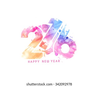 New year 2016 Calendar Design