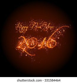 New Year 2016 cover easy editable