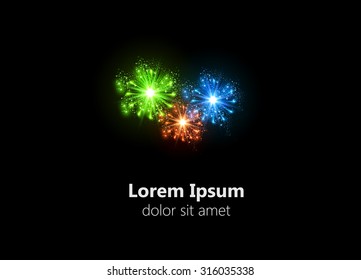 New Year 2016 easy all editable
