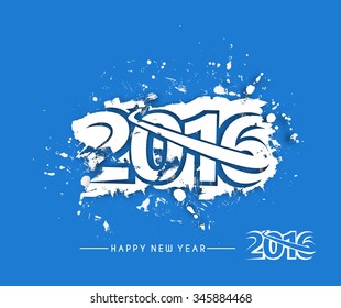 New Year 2016 Party Flyer & Poster Template Design