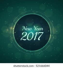 new year 2017 beautiful background