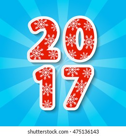 New Year 2017 concept for Your design