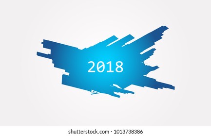 new year 2018 banner