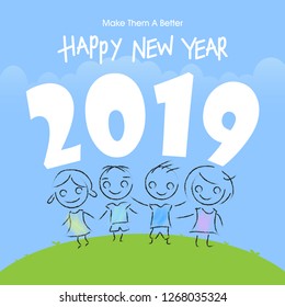 New year 2019