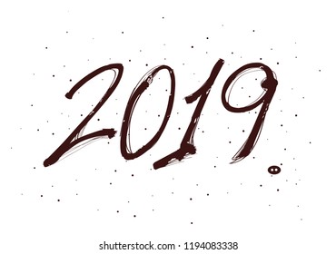 New year 2019, Christmas celebration