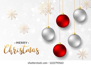 New Year. 2019. Christmas. Christmas decorations. Background. Bright colorful design. Shine Bokeh. For your design.