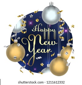 New year 2019 greeting corporate cards in vector. Banner celebration.