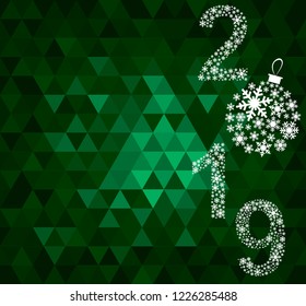 New Year, 2019, Merry christmas