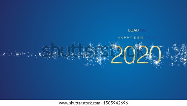 New Year 2020 Greetings Loading Firework Stock Vector (Royalty Free) 1505942696