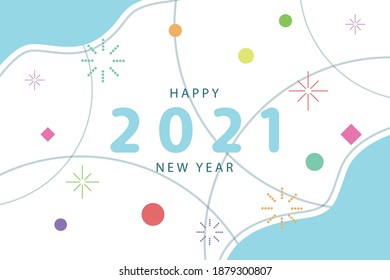 new year 2021 background free