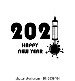 new year 2021 virus vaccine vector