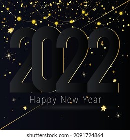 Diseño de plantillas de fondo para Año Nuevo 2022