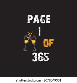 neues Jahr-T-Shirt-Design 2022