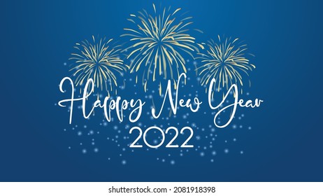Neues Jahr 2022. Vektorgrafik der glücklichen neuen Vektorgrafik	