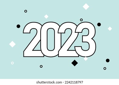 new year 2023. happy new year 2023 background