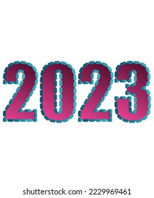 New Year 2023 T Shirt Design