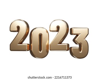 New year 2023 text effect illustration
