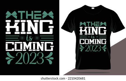New year 2023 t-shirt design, typography t-shirt new year t-shirt template