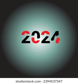 neues Jahr 2024 ,glückliches neues Jahr