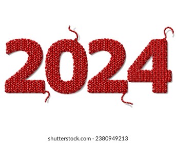 number 2024 fabric knitting
