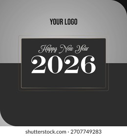 New year 2026 post design