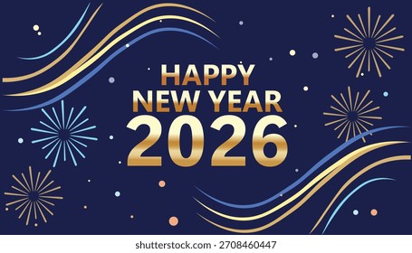 "Feliz Ano Novo 2026 - Brilhar para o Novo Começo"