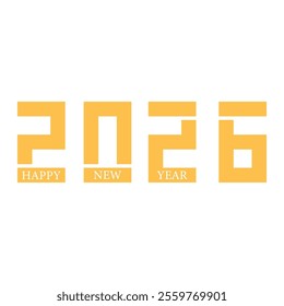 New year 2026 template.
Vector for new year welcome,celebration,card,banners,posters,calendar.
