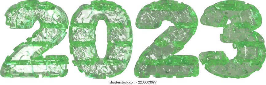 Cifras del tercer año 2023 en hielo