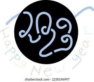 new year art design vector