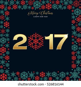 New Year Background 2017