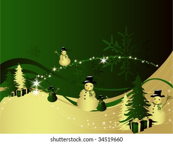 New Year background