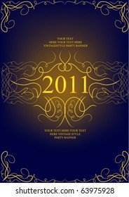 New year background.