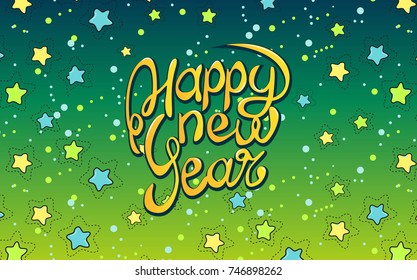 new year background design