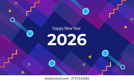 Diseño de fondo de año Nuevo, fondo corporativo