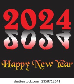 new year background design vector