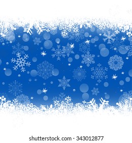 new year background with snowflake