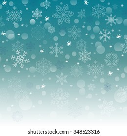 new year background with snowflake