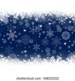 new year background with snowflake